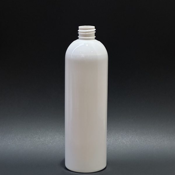 تصویر بطری پت ۴۰۰ میلی‌لیتر استوانه‌ای شفاف مناسب بسته‌بندی محصولات آرایشی و بهداشتی