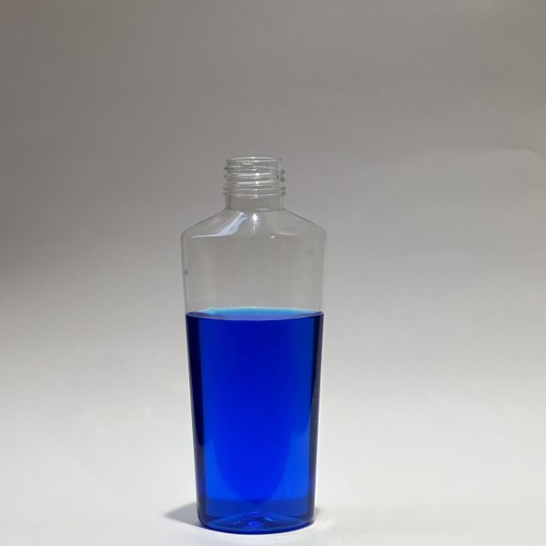 بطری پت 150 میلی لیتر طرح فیروز شفاف مناسب محصولات آرایشی و بهداشتی