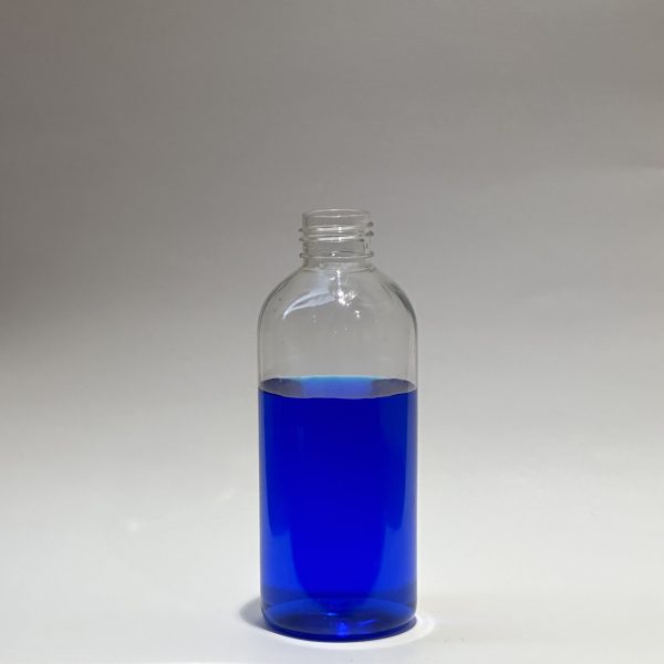 پت 200 میلی لیتر گنبدی شفاف بسته‌بندی محصولات آرایشی و بهداشتی