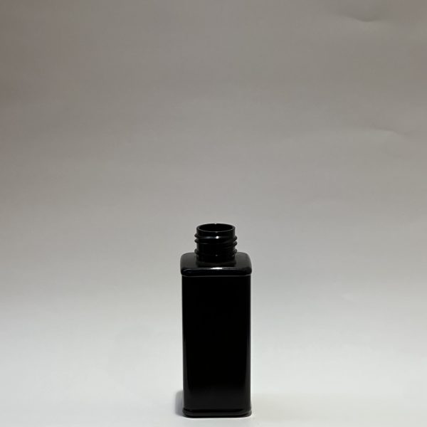 پت ۱۲۰ میلی‌لیتر چندضلعی مناسب بسته‌بندی محصولات آرایشی