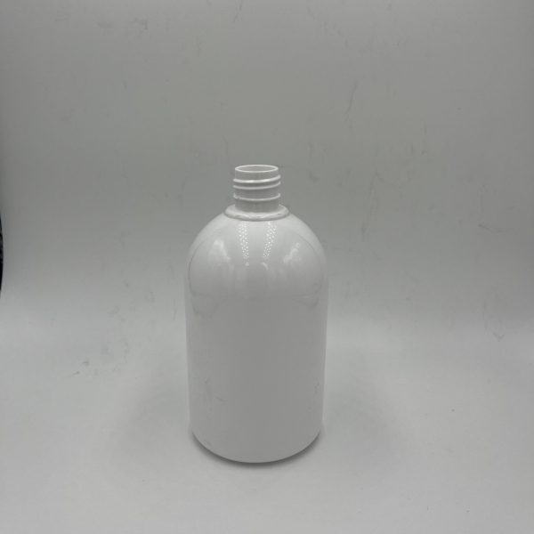 پت ۵۰۰ میلی‌لیتر گنبدی سفید ساخته‌شده از PET باکیفیت از فروشگاه پلاتیک پلاست