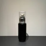 پت مشکی همراه با غلیظ پاش نقره ای - Image 2