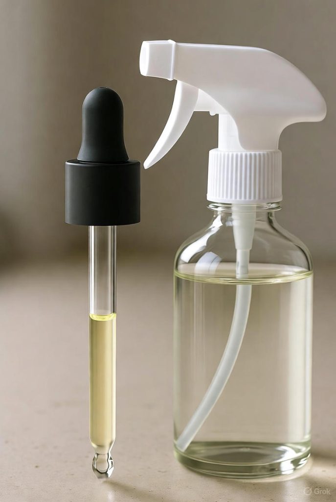 تفاوت پت قطره چکان با پت غلیظ پاش در بسته‌بندی مایعات آرایشی و دارویی