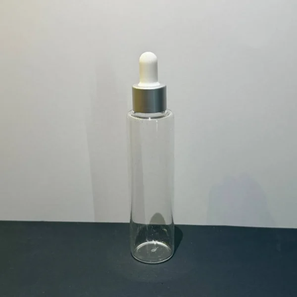 ويال ٦٠ ميل شفاف با قطره چكان کروم